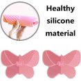 thumbnail image 3 of Una almohadilla de limpieza para brocha de maquillaje, limpiador de brochas de mariposa de silicona, limpiador de brochas, ventosa, almohadilla limpiadora para brochas de maquillaje ER, 3 of 5