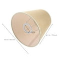 thumbnail image 2 of HINTRMENT Assorted Color Fabric Lamp Shade for Decorative Use Lightweight and Simple Design Ideal for Bedroom and Living Room, 2 of 5