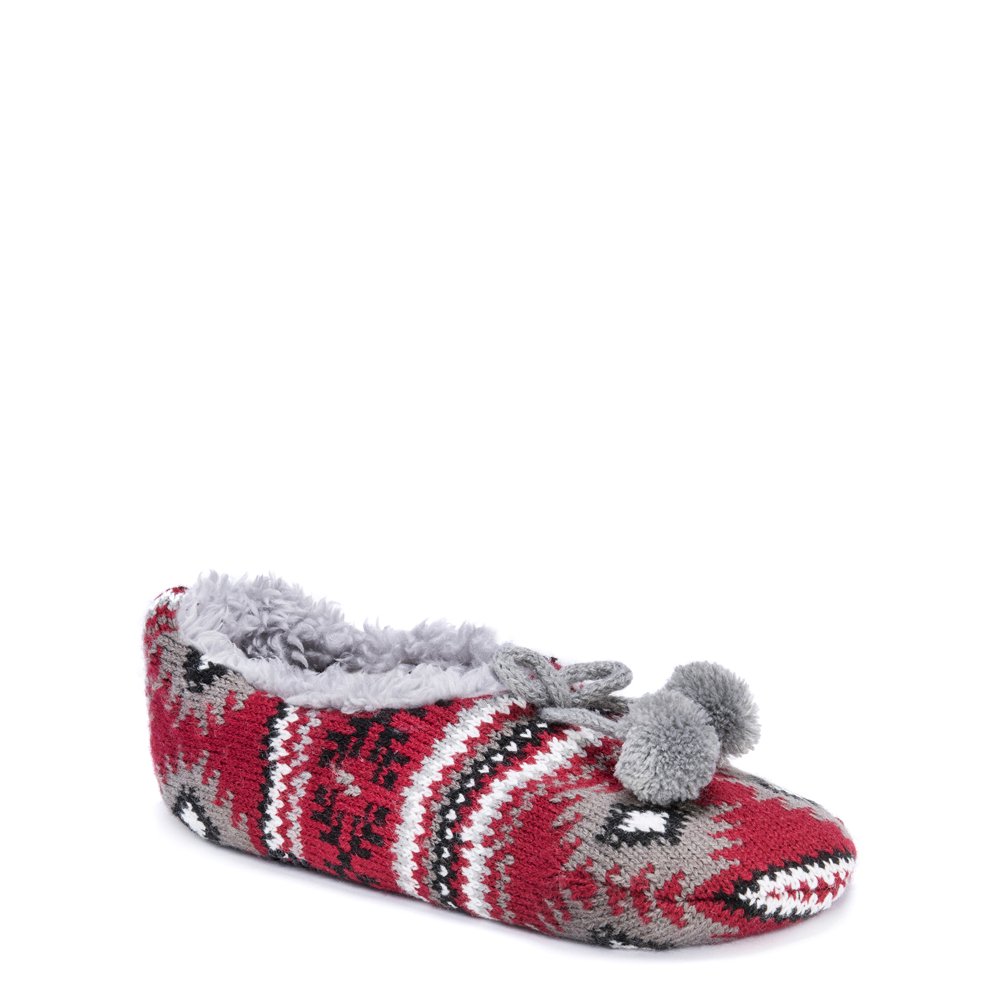 muk luks ballerina slippers