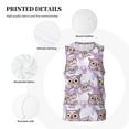 thumbnail image 3 of Sikiie Owl And Floral Basketball Jersey Reversible Men's Mesh Athletic Sports Shirts Training Practice S-4XL4X-Large, 3 of 6