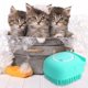 thumbnail image 3 of Silicone Pet Bathing Brush with Shampoo Dispenser for Dogs and Cats Massaging Scrubber Washing Tool, 3 of 5