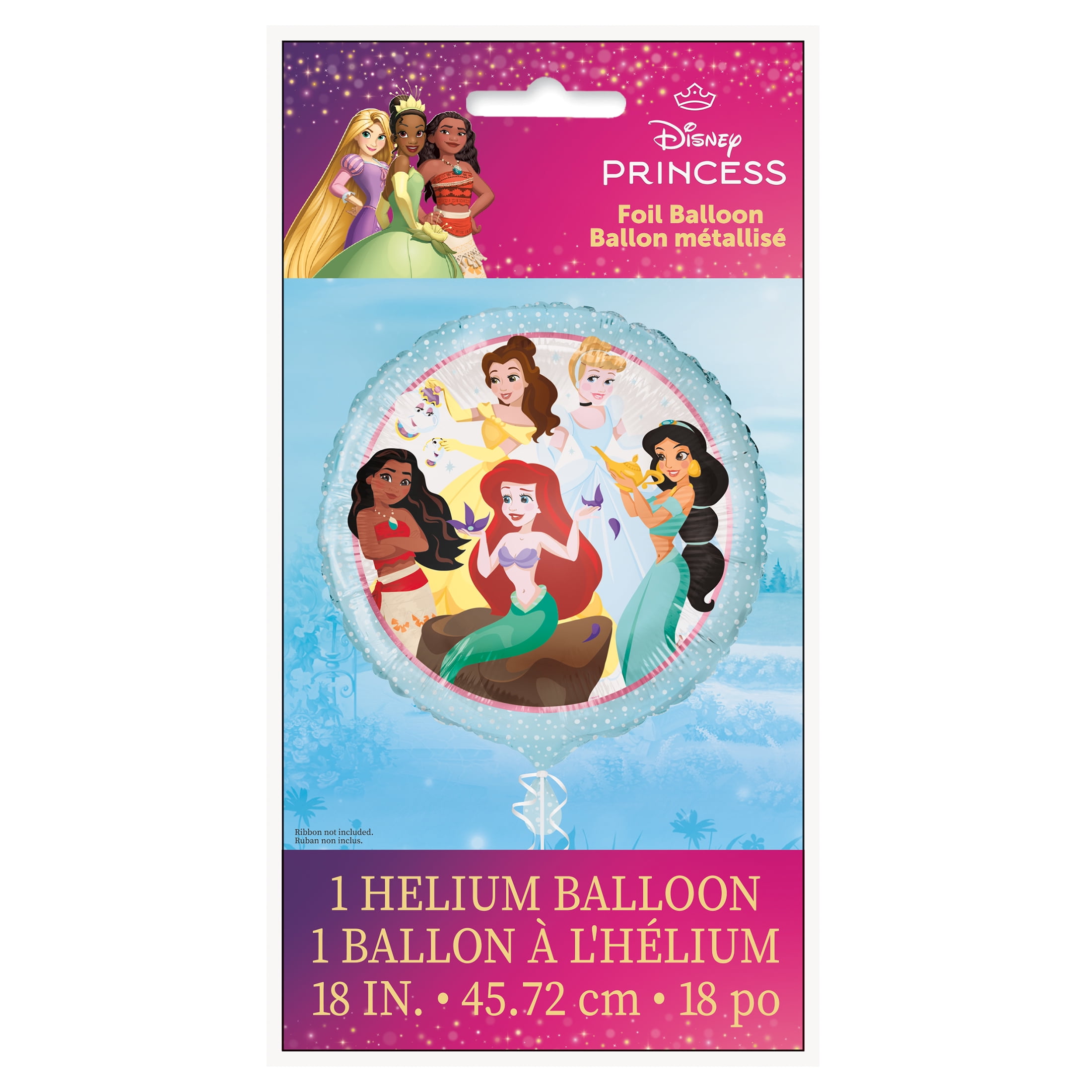 Disney Princess Round 18” Foil Balloon, 1ct