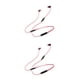 thumbnail image 4 of Auriculares inalámbricos Methold con banda para el cuello Bluetooth sonido estéreo a prueba de sudor tipo1/Rojo 2piezas, 4 of 6