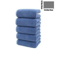thumbnail image 3 of PALIFEUR 5 Piece Bath Towels for Bathroom Gym Kitchen, Solid Color Quick-dry Non Linting Kitchen Towels Cotton Thick Soft Absorbent Towels 13x29 inch Wash Cloths, 3 of 6