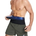 thumbnail image 5 of POP CLOSETS Men Sweat Waist Trainer Body Shaper Sauna Belt Slimming Workout Girdle Shapewear Tummy Control Sport Gym Band, 5 of 7