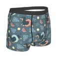 thumbnail image 4 of Uemuo Dachshund Dog Puppy Pattern Men's Boxer Briefs,Trunk Anti-Chafing,Comfortable, Durable, and Stylish Underwear-Medium, 4 of 9