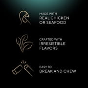 Sheba Meaty Tender Sticks with Chicken, Tuna Flavor, or Salmon Flavor Cat Treats, 0.14 oz, 40 Count