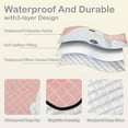 thumbnail image 2 of Cute Rabbit Holding Egg Easter Camping Mat Picnic Blanket Waterproof Sand-proof for Beach Lawn Park 78" x 78", 2 of 6