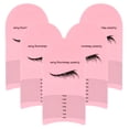 thumbnail image 1 of Eyelash Measuring Ruler Pink Plastic For Lash Technicians 5Pack, 1 of 7