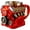 V8 Red, variant on V8 Engine Coffee Mug,Personalized Coffee Mug,Creative Car Engine Coffee Cup for Car Lovers Gifts