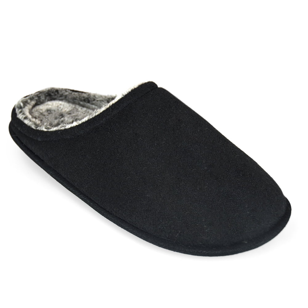 Mens Boiled Wool Slippers | Walmart Canada