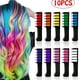 thumbnail image 1 of Fiudx Tiza Temporal para El Cabello, Crema de Fácil Aplicación, Paquete Variado de Colores Vibrantes, Cobertura Uniforme y Uniforme, Peinado Divertido para Eventos, Uso para Adultos y Adolescentes, E, 1 of 6