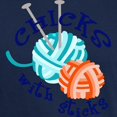 thumbnail image 3 of CafePress - Chicks With Sticks Men's Value T Shirt - Men's Classic Graphic Cotton T-Shirt, 3 of 4