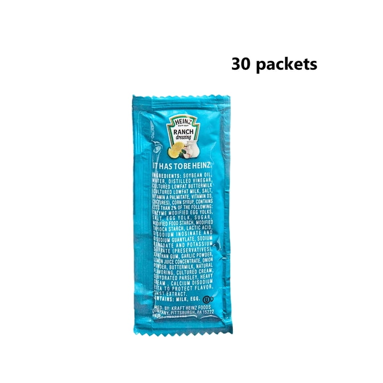 heinz ranch dressing Portion Packets, 1.5 oz Each (30 Count) – Creamy Buttermilk Flavor for Salads, Fries & Wraps IT 42 WLIVE Tall Dresser for Waist:W-32 you need a condiment Dispenser