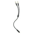 thumbnail image 1 of 2 in 1 3.5MM Jack 1 Female to 2 Male Adapter Cable Stereo Headphone Audio, 1 of 8