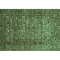 thumbnail image 1 of Ahgly Company Indoor Rectangle Abstract Turquoise Blue Modern Area Rugs, 4' x 6', 1 of 4