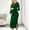 Green, variant on pstuiky Maternity Dress Summer Casual Solid Color Drop Shoulder Mid-Length Dress Leisure Slim Fit Long Sleeve Dresses Women's Pregnancy Dresses