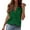 Ty07-Green, variant on Plain Long Sleeve Shirt Women, Button V Neck Sleeveless Blouse Casual Tank Tops Eyelet For Women Short Tops Work Off The Shoulder Top Trendy 2024 Green Going Tops Tunic Leggings (3XL, Purple)