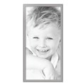 thumbnail image 2 of ArtToFrames 18" x 37" Silver Picture Frame, 18x37 inch Silver MDF Poster Frame (WOM-5329),  Pack, 2 of 8