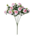 thumbnail image 2 of Neinkie Simulation Bouquet Not Wither Charming Exquisite Faux Silk Flower Photography Props Artificial Rose for Home, 2 of 9
