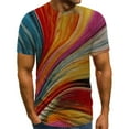 thumbnail image 4 of EQWLJWE 3D Print T-Shirts for Men, Men's Summer Comfy Daily Tops Short Sleeve Crewneck Tees Casual Cool Athletic Shirts, 4 of 5