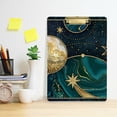 thumbnail image 5 of FMSHPON Cosmic Galaxy Gold Marbled Clipboard Hardboard Wood Nursing Clip Board and Pull for Standard A4 Letter 13x9 inches, 5 of 7