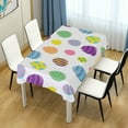 thumbnail image 7 of GZHJMY Easter Eggs Tablecloth, Rectangle Waterproof Washable Polyester Table Cover for Picnic Dinner Holiday Party Decor, 60 x 108 Inch, 7 of 7