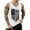 White, variant on Ierhent Men Tank Tops Men's Value V-Neck Undershirts(White,M)