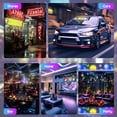 thumbnail image 7 of GYZJ LED Car Sign,Scrolling LED Sign,Flexible LED RGB Color Sign,Bluetooth APP,DIY Design Animations,Text, Graffiti,Programmable LED Display for Store Car Bar Hotel(23''x5''), 7 of 7