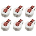 thumbnail image 1 of Inteprter Clips para edredón, 6 uds., sujetadores para mantas, fijador de sábanas, abrazadera de seguridad para ropa, artículos para el hogar, Juegos de cama Rojo, 1 of 6