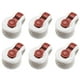 thumbnail image 5 of Yuarrent Clips para edredón, 6 uds., sujetadores para mantas, fijador de hojas, abrazadera para cortina Rojo 2Conjunto, 5 of 6