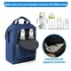 thumbnail image 2 of Mochila Pañalera Impermeable Multifunción Bebe Viaje Bolso Modelo Azul, 2 of 4