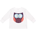 thumbnail image 3 of Inktastic Owl Boys or Girls Long Sleeve Toddler T-Shirt, 3 of 5