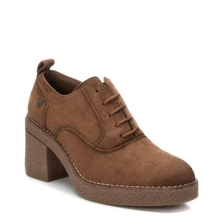 

Women s Suede Heeled Oxfords By XTI 170993