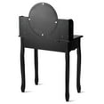 thumbnail image 4 of Patiojoy Vanity Table Set w/Detachable Mirror & Stool, 4 of 10