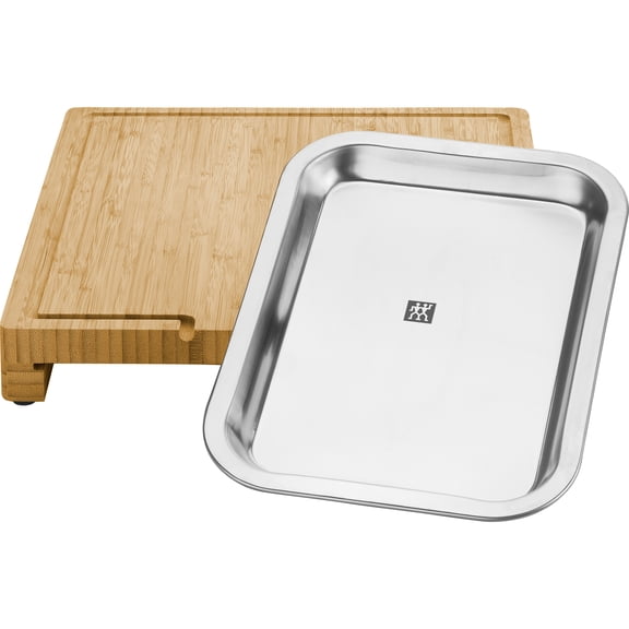 ZWILLING BBQ Bamboo Cutting Board with Tray