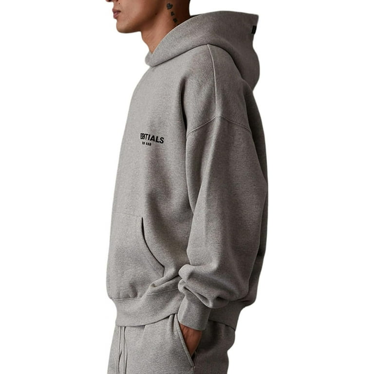Fear of God Essential Hoodie Comfortable Modern Fit Unisex Premium Streetwear Pullover Walmart