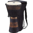 thumbnail image 7 of MEINL Earth Rhythm Series Original African-Style Rope-Tuned Wood Djembe with Bag, 7 of 7