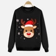 thumbnail image 7 of QTSHPN Family Christmas Matching Sets Long Sleeve Casual Crewneck Sweatshirts Holiday Themed Outfits Cozy Apparel Sweatshirt, 7 of 7