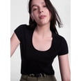 thumbnail image 5 of Scenario Women's Scoop Neck Tee with Cap Sleeves, Sizes XS-XXXL, 5 of 6