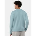 thumbnail image 3 of No Boundaries All Gender Fleece Crewneck Sweatshirt with Long Sleeves, Men's and Big Men’s, 3 of 5