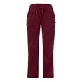 thumbnail image 4 of Levmjia Yoga Pants For Women Plus Size Winter Wide Leg Yoga Sports Loose Casual Long Pants Trousers Sweatpants Women Wine, 4 of 8