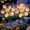2 Pack 7 Purple, variant on Qoosea Solar Lights Outdoor Waterproof, Yard Decorations Outdoor Solar Light up Flowers Solar Yard Lights, 2 pack Outdoor Solar Flowers Lights for Yard Garden Patio Home Decor