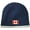 True Navy, variant on Canada Flag Patch Performance Beanie Hat - Royal