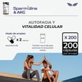 thumbnail image 2 of Espermidina 99% + AKG Ácido Alfa Cetoglutárico Eternal Nutrition 200 Cápsulas 1015 mg, 2 of 7