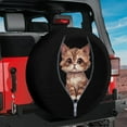 thumbnail image 3 of Lotusprinthandmade Cat Cute Animals Collection Zipper Pattern Spare Tire Cover Without Backup Camera Hole 6 Sizes, 3 of 8