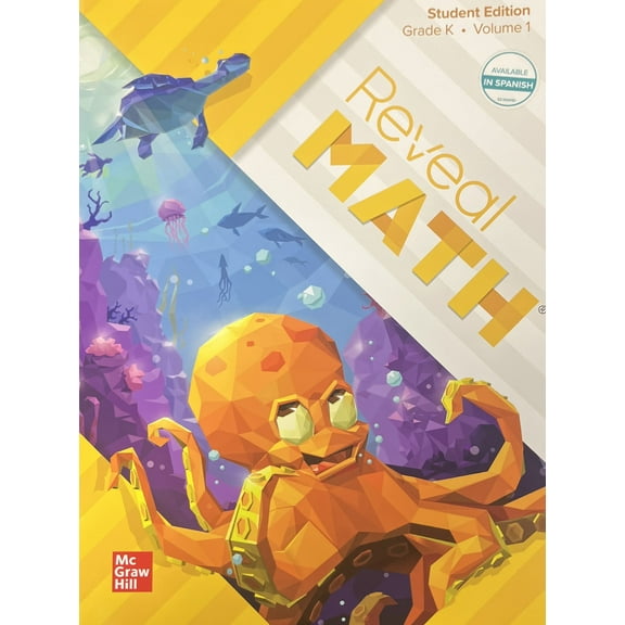 Reveal Math Student Edition, Grade K, Volume 1