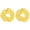 Pale Yellow, variant on Set of 2 Large Solid Scrunchies