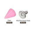 thumbnail image 3 of Unique Bargains 50 Ensembles de Clous Conique 7x10mm Clous et Clous à Vis Rivet Rose, 3 of 4