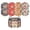 A, variant on 8 Pcs Vintage Floral Linen Coasters with Metal Storage Holder,Heat Resistant Absorbent Non-Slip Cup Mats for Mugs,Cups,Kitchen,Dining Table,Home Decor
